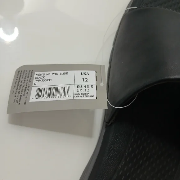 New balance mens slides size 12 new with tags - Picture 5 of 5